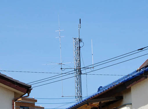 GPとSRAを架設した様子