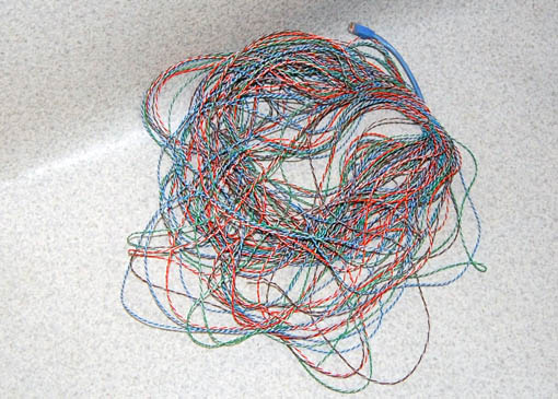 LANケーブルの中味