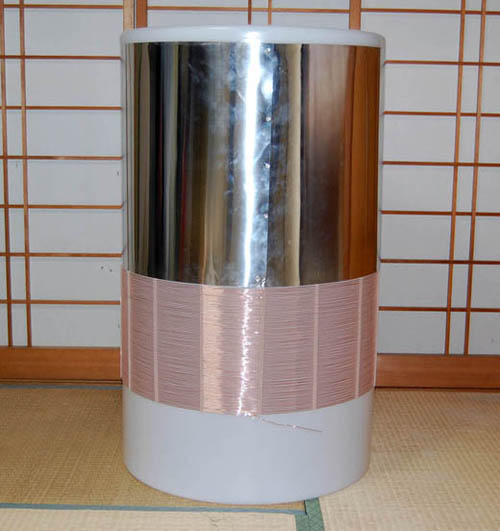 コイルを巻いた様子